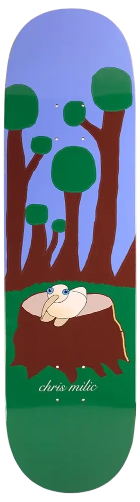 Frog Chris Milic Tree Trunk